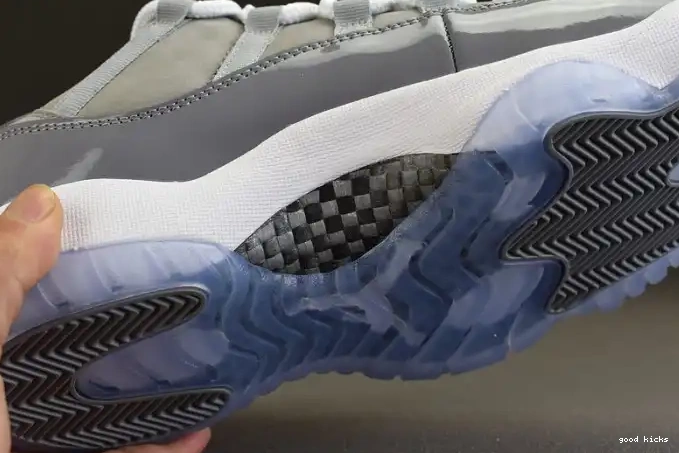 Cheap Air Grey Cool Jordan 11 Low 528895-003 0606